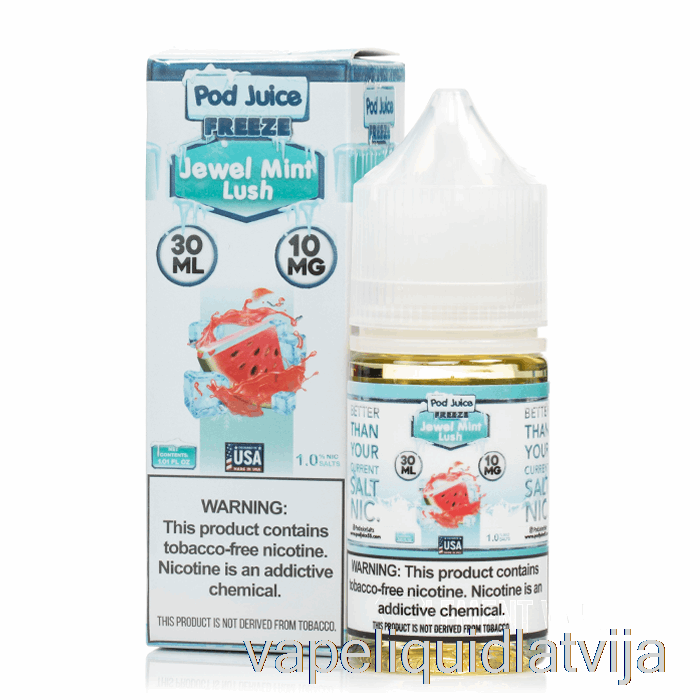 Freeze Jewel Mint Lush - Pāksts Sula - 30ml 55mg Vape šķidrums